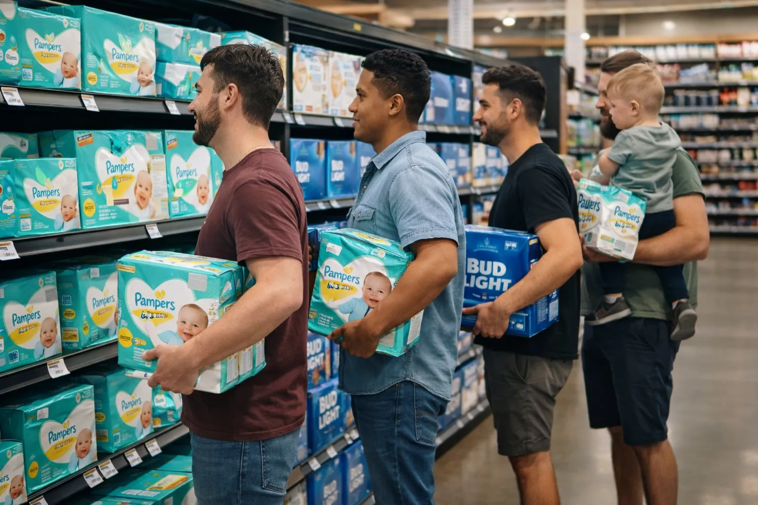 A supermarket placing diapers and beer next to each other following up data mining discovery from their online orders