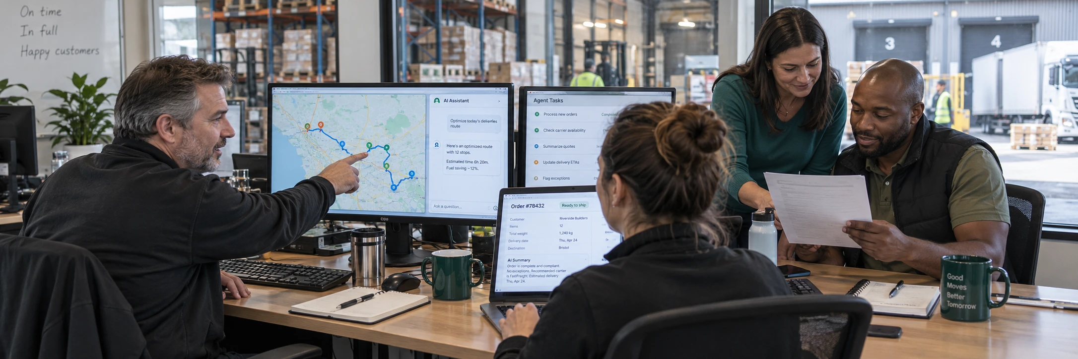5 ways AI Agents can help logistics companies
